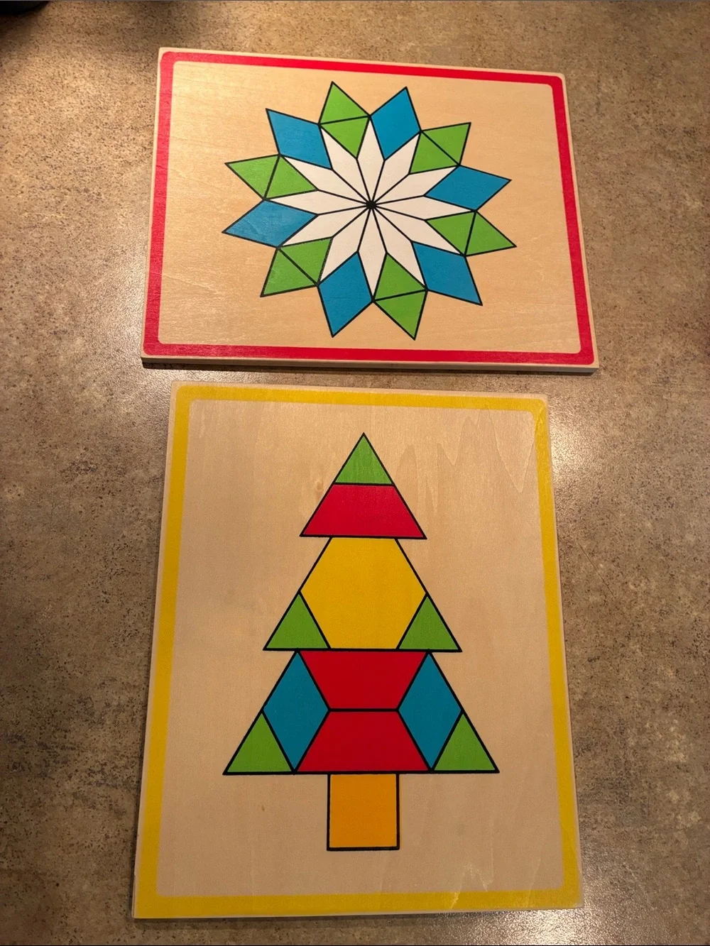 Melissa & Doug PATTERN BLOCKS & BOARDS